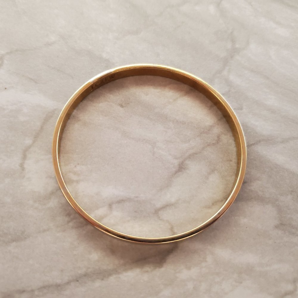 ✨ Vintage Y2k 00s 2000's J. Crew Grey Skinny Bangle ✨ - Picture 6 of 9